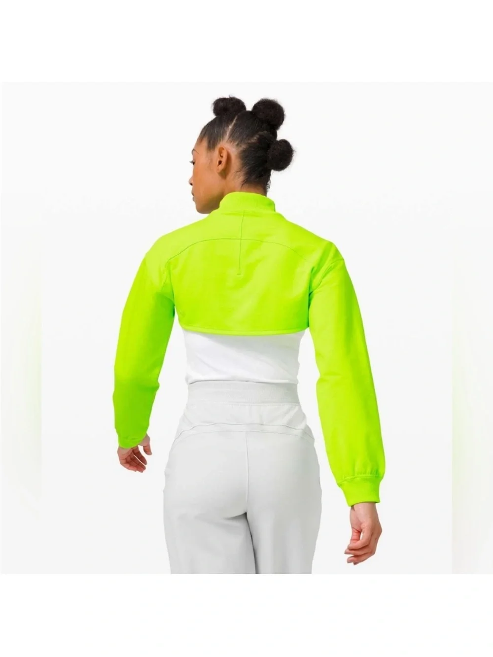 Lululemon LA Super Crop Mockneck Sz 6 - Picture 3 of 11